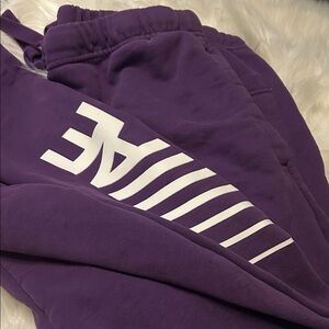 American Eagle Purple Joggers